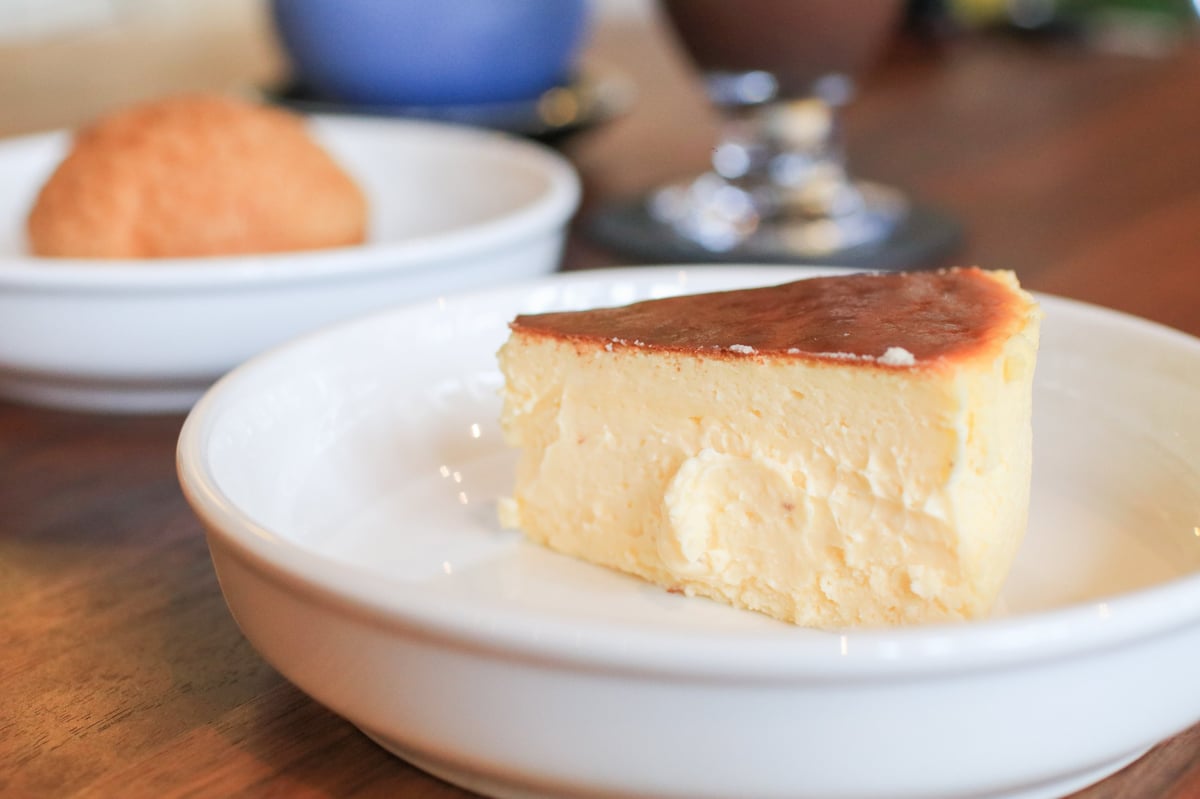 Signature Basque burnt cheesecake